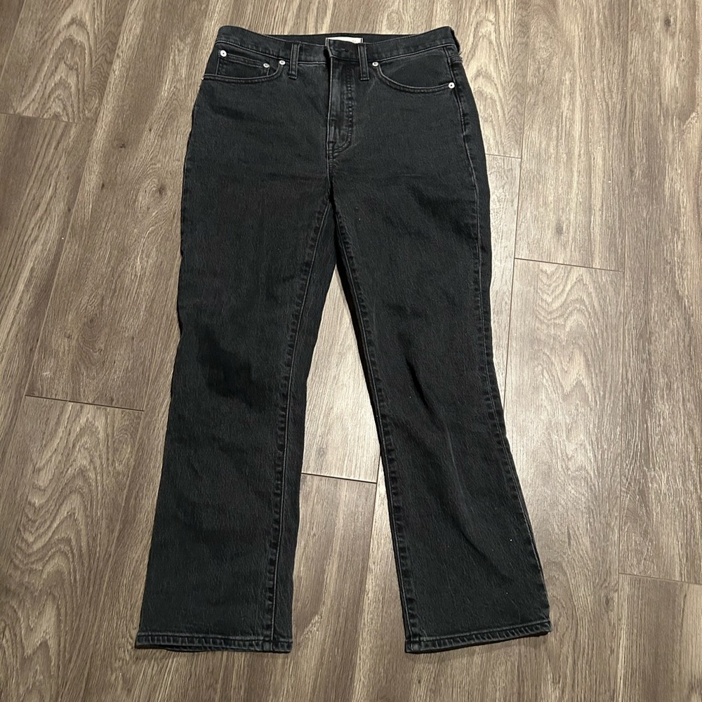 madewell black jeans size 27